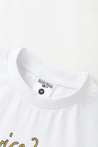 Service Works Spaghetti Tee - White