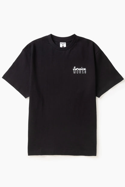 Service Works Eating Adventures Tee - Black