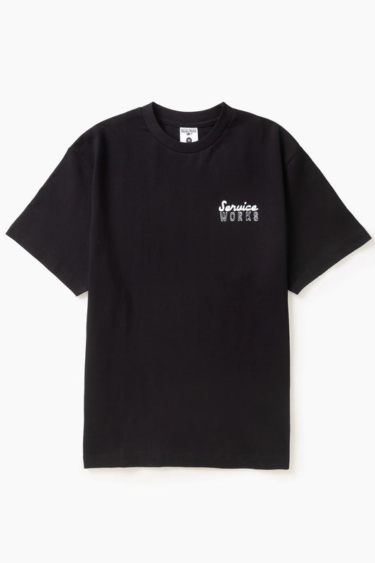 Service Works Eating Adventures Tee - Black