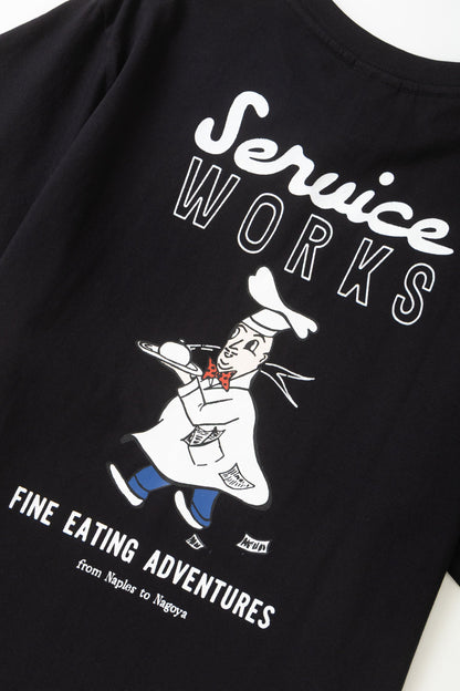 Service Works Eating Adventures Tee - Black