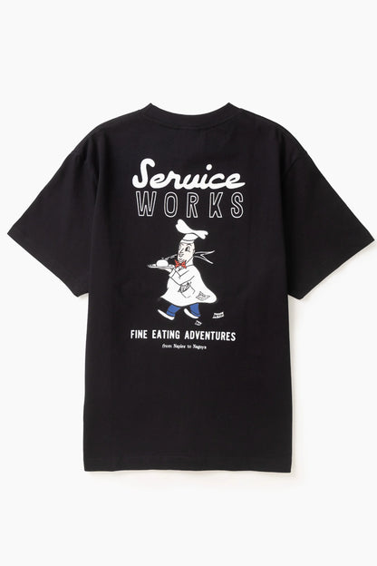 Service Works Eating Adventures Tee - Black