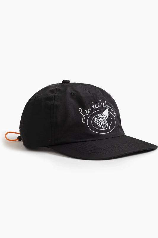 Service Works Monogram Cap - Black