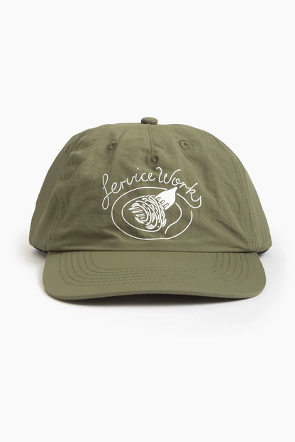 Service Works Monogram Cap - Olive