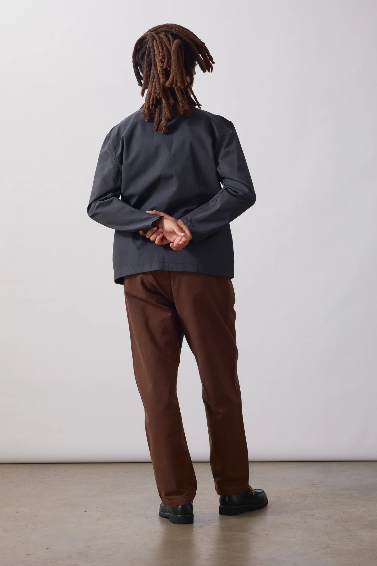 Service Works Waxed Barn Coat - Black