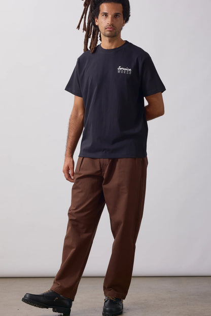 Service Works Eating Adventures Tee - Black