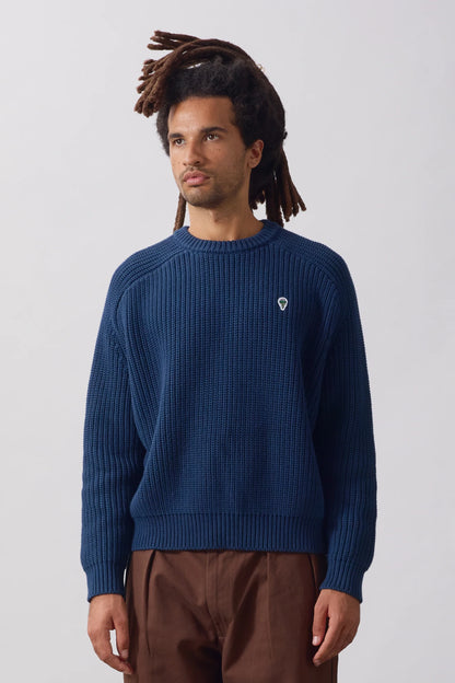 Service Works Artichoke Chunky Knit - Navy