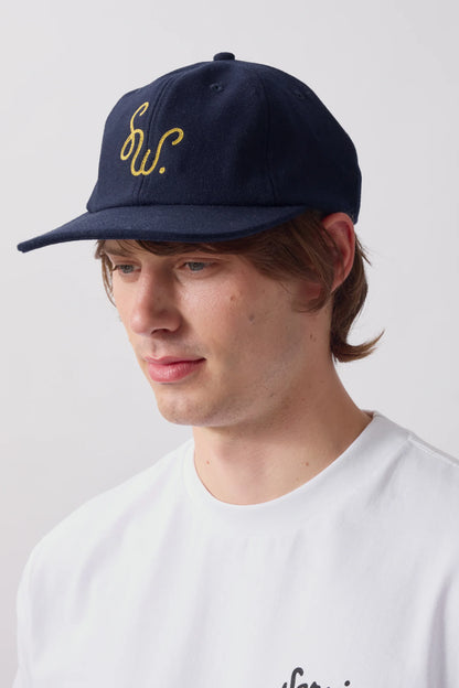 Service Works Monogram Cap - Navy