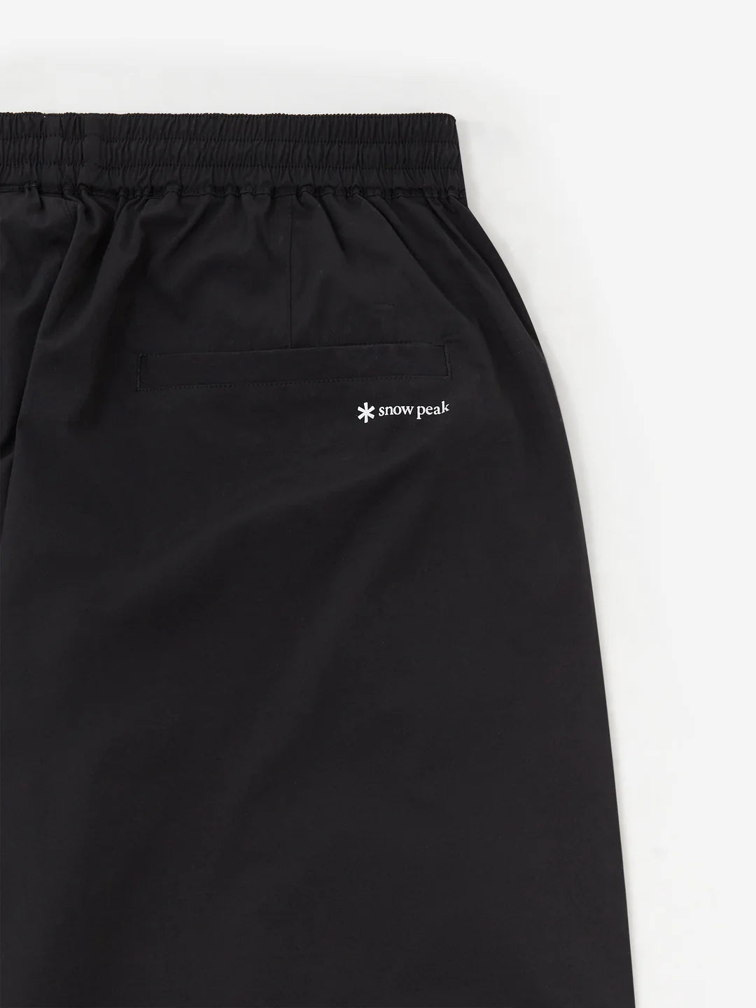 Snow Peak Standard Easy Wide Pants Black