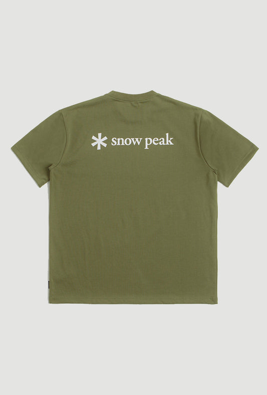 Snow Peak Snow Peak Back Printed Logo T-Shirt