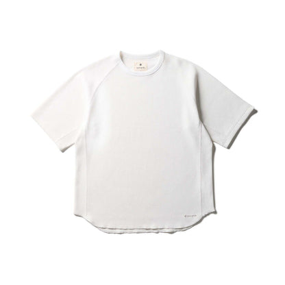 Snow Peak Dry Waffle T-Shirt - Off White