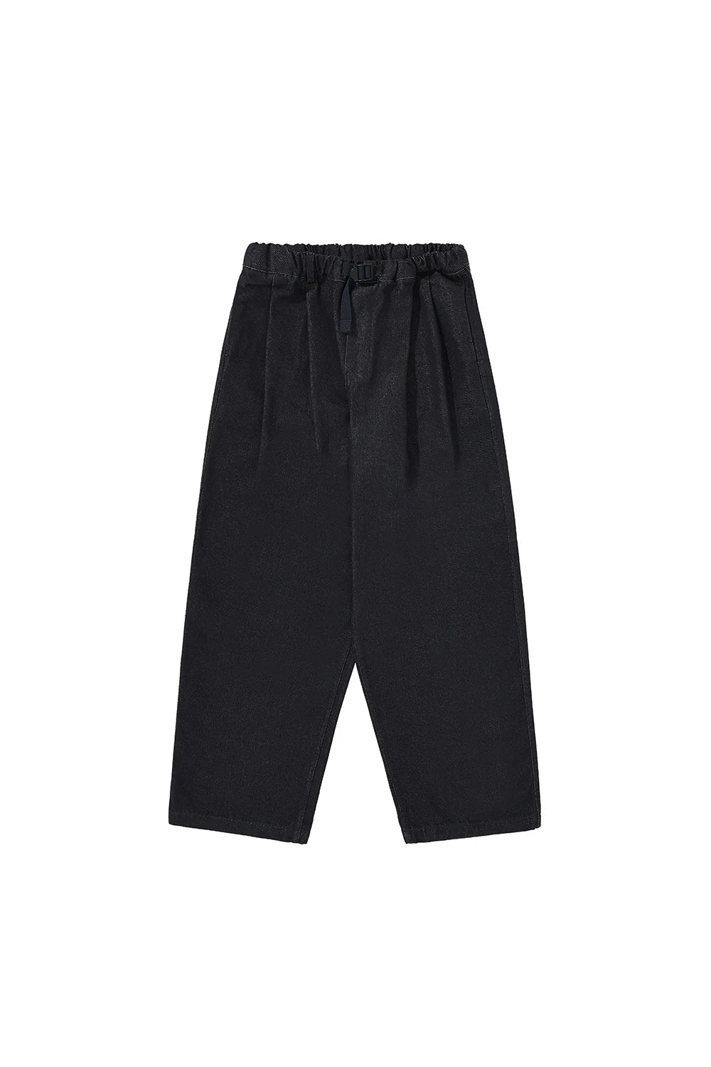 Kappy Designs Two Tuck Wide Denim Pants - Deep Indigo