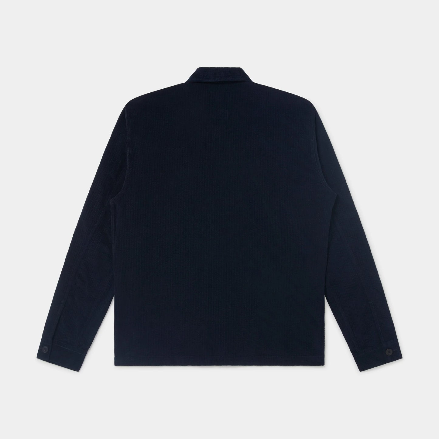 Hawksmill Seersucker Cord Utility Chore Jacket MK II Dark Navy