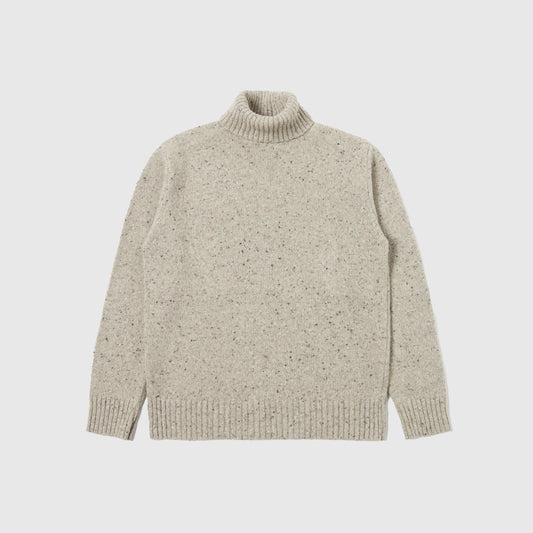 Universal Works Roll Neck Oatmeal