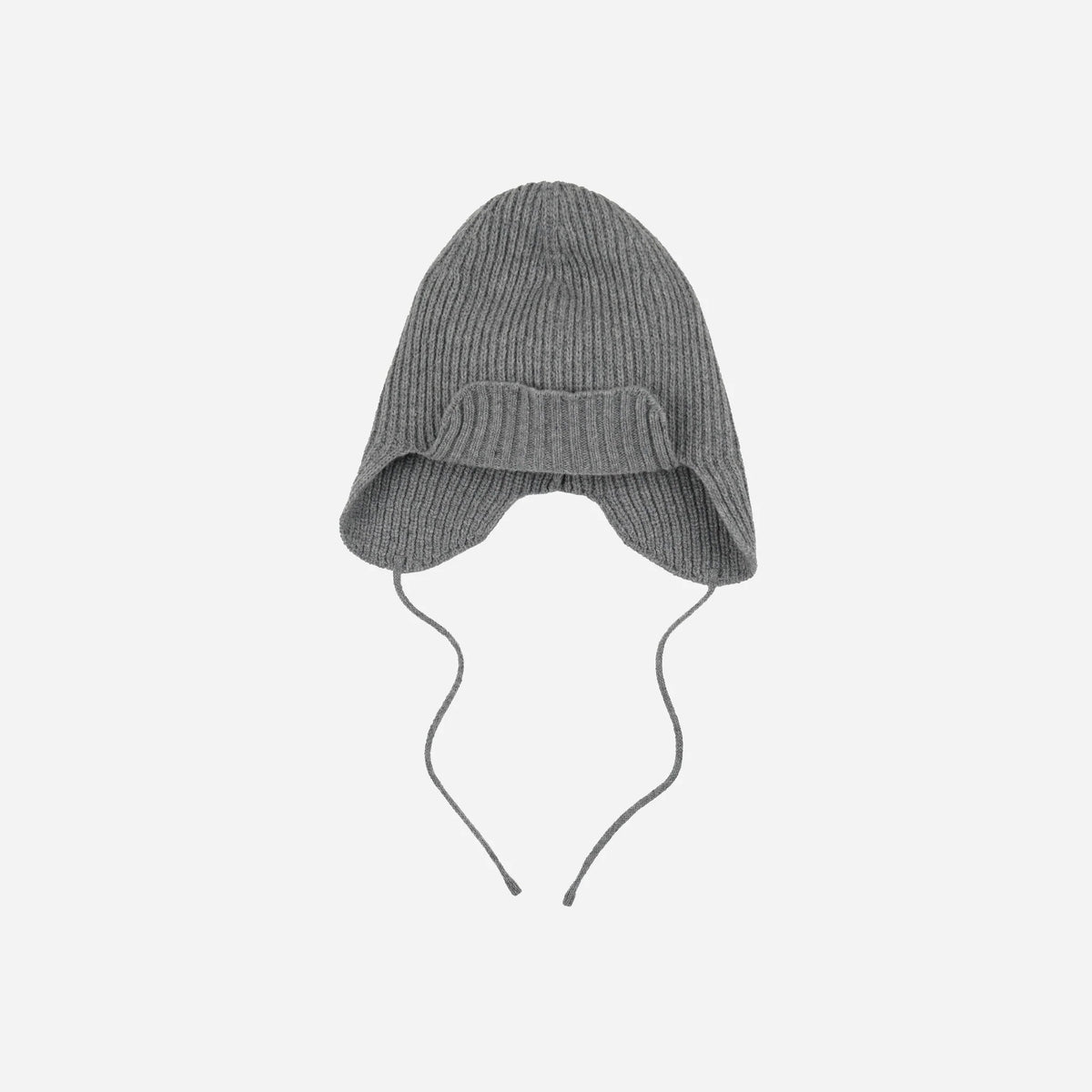 FrizmWorks Wool Earflap Beanie - Grey