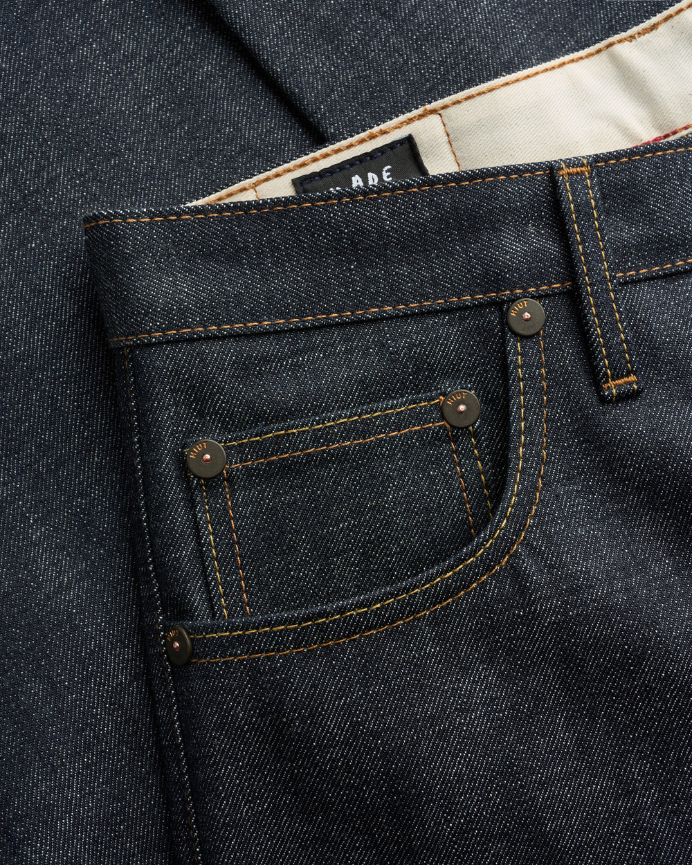 Hiut Denim Jeans - The Edna - Wide Leg OG Selvedge Jean