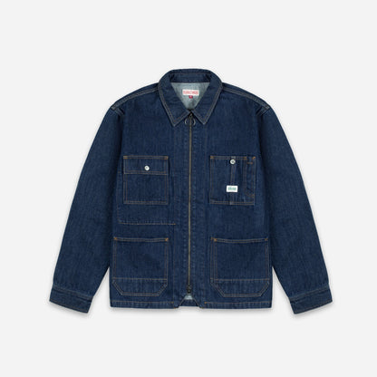 Dubbleware Zip Rider Chore Jacket - Rinse Wash