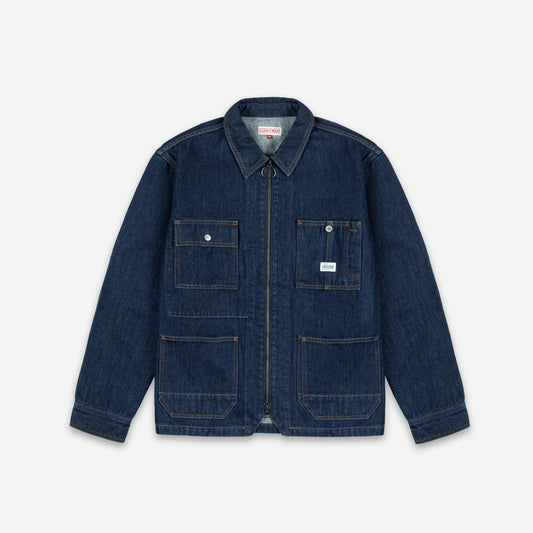 Dubbleware Zip Rider Chore Jacket - Rinse Wash