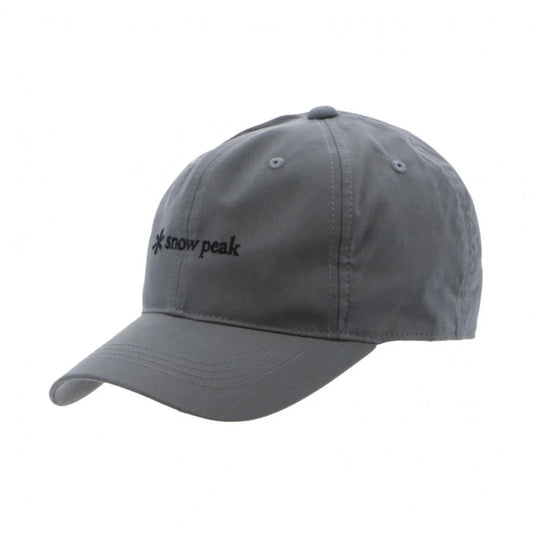 Snow Peak Logo Cap Charcoal