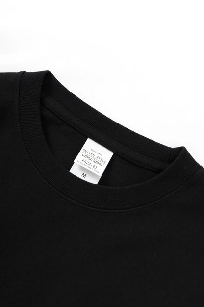 United Athle 9.1oz Magnum Weight Long Sleeve T-shirt Black