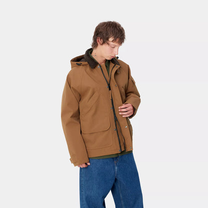 Carhartt WIP Clarton Jacket Hamilton Brown / Tobacco