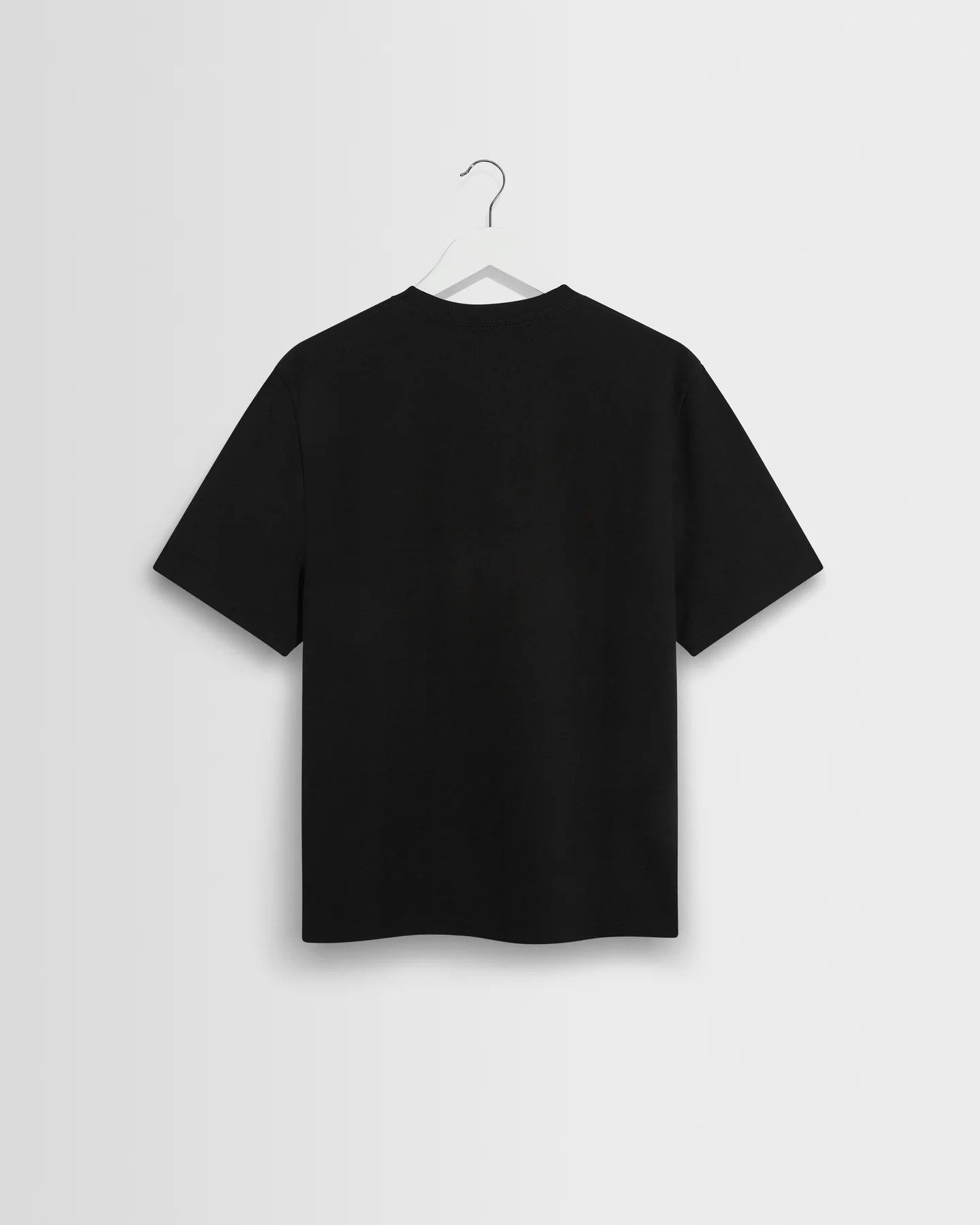 Wax Dean Textured Organic Cotton T-Shirt - Black