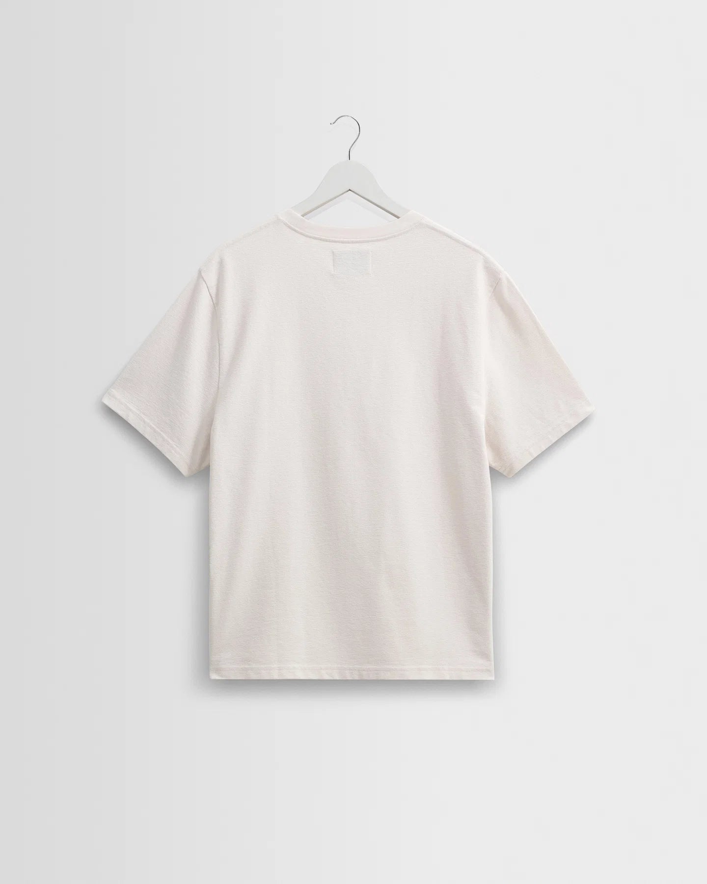 Wax Dean Textured Organic Cotton T-Shirt - Ecru