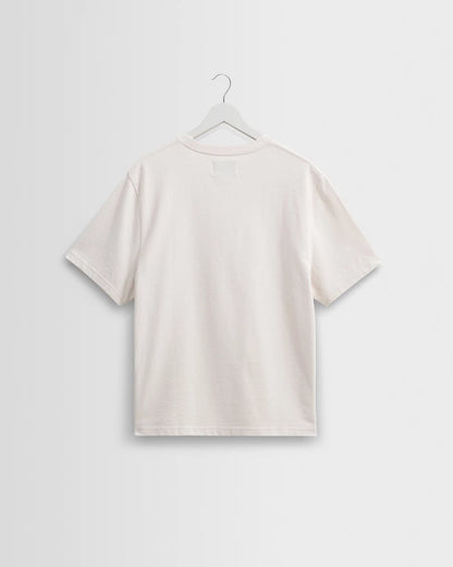 Wax Dean Textured Organic Cotton T-Shirt - Ecru