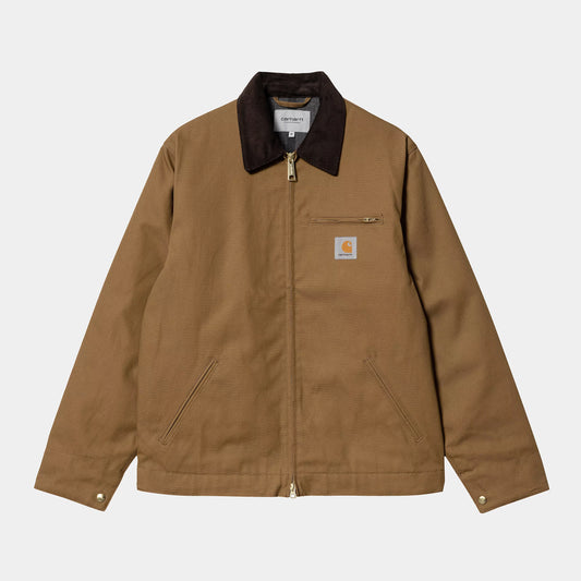 Carhartt WIP Detroit Jacket (Winter) Hamilton Brown / Tobacco, rigid