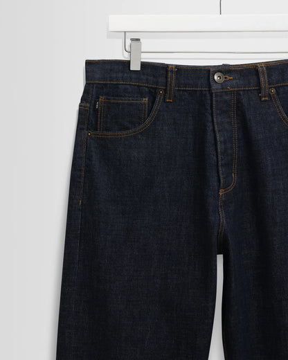Wax Felix Loose Fit Denim Selvedge Jeans - Rinse Wash