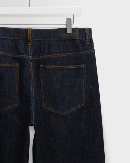 Wax Felix Loose Fit Denim Selvedge Jeans - Rinse Wash