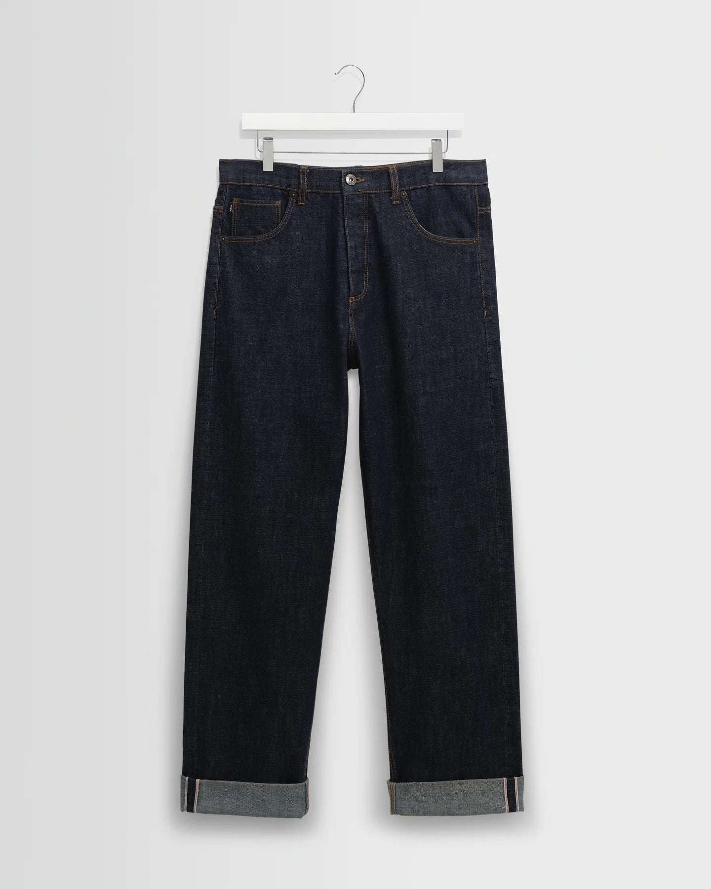 Wax Felix Loose Fit Denim Selvedge Jeans - Rinse Wash