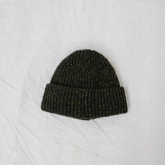 Donegal Beanie - Dark Green