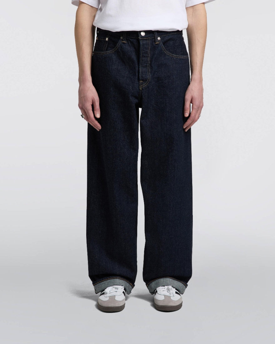 Edwin Wide Pant 14oz Kurabo Red Selvage Denim - Rinsed