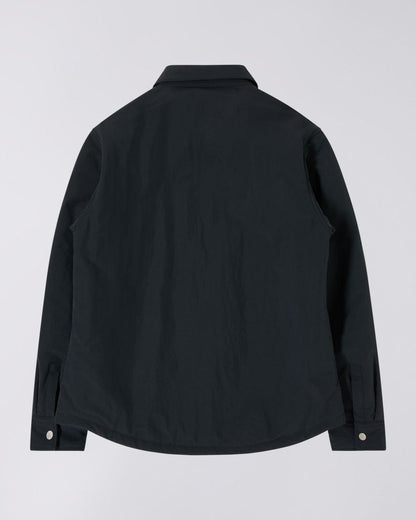 Edwin Sphere Padded Overshirt Black