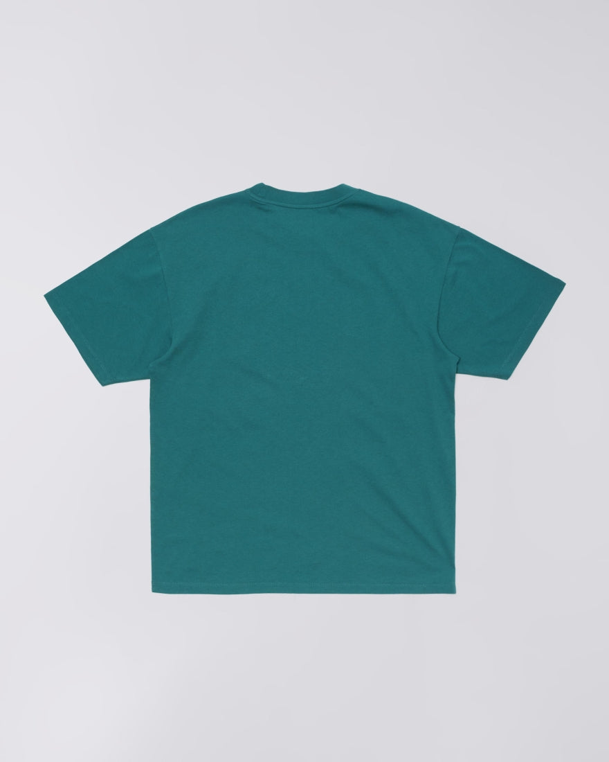 Edwin Charmer Chest T-Shirt - Mediterranea