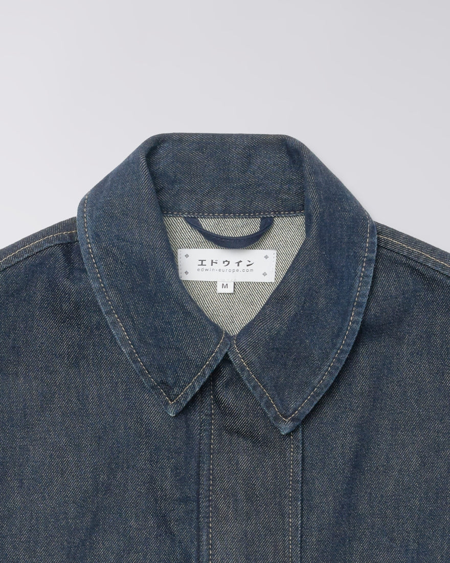 Edwin W' Abby Jacket - Blue Rinsed