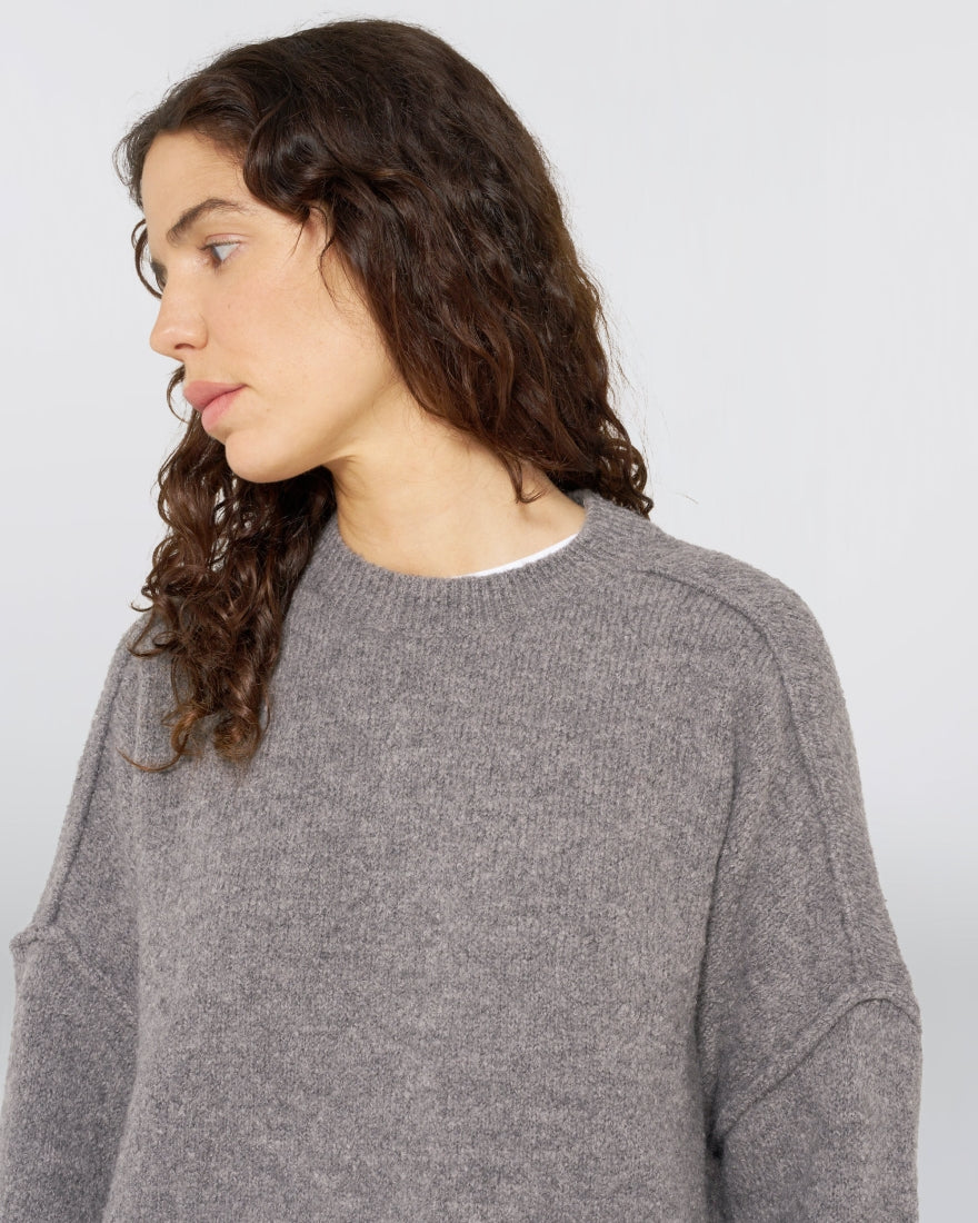 Edwin W' Ella Sweater - Excalibur