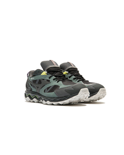 Mizuno Wave Mujin Gore-Tex Black/Black Sand/Balsam Green