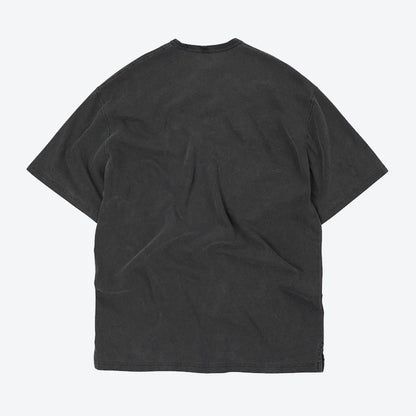 FrizmWorks OG Pigment Dying Half T-Shirt - Charcoal