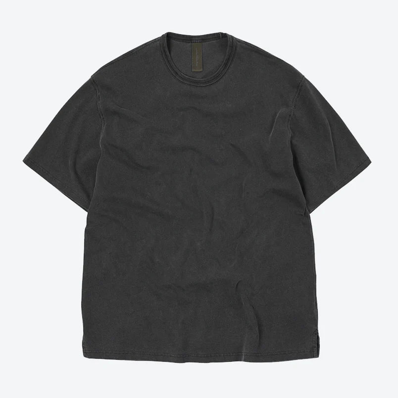 FrizmWorks OG Pigment Dying Half T-Shirt - Charcoal