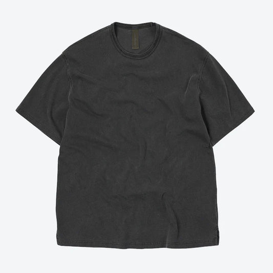 FrizmWorks OG Pigment Dying Half T-Shirt - Charcoal