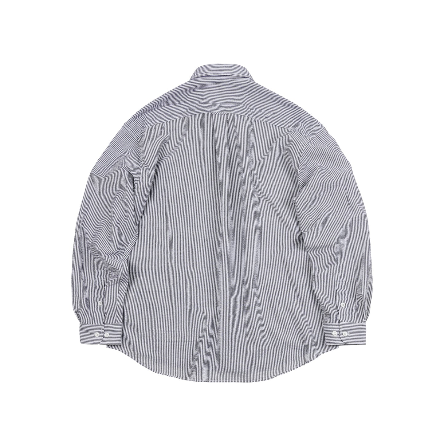 FrizmWorks OG Stripe Seersucker Shirt - Black