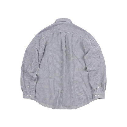 FrizmWorks OG Stripe Seersucker Shirt - Black