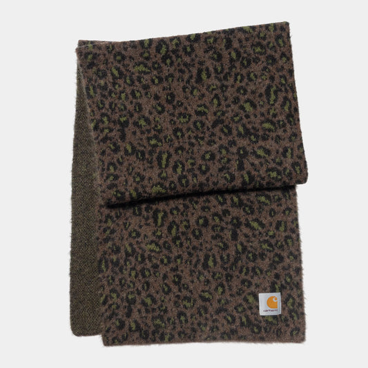 Carhartt WIP Palmer Scarf Camo Leo Jacquard