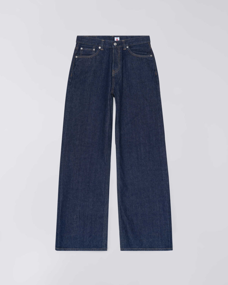 Edwin W' Olivia Pant  14oz Kurabo Red Selvage Denim - Blue Rinsed