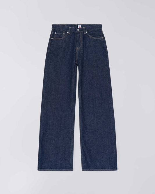 Edwin W' Olivia Pant  14oz Kurabo Red Selvage Denim - Blue Rinsed