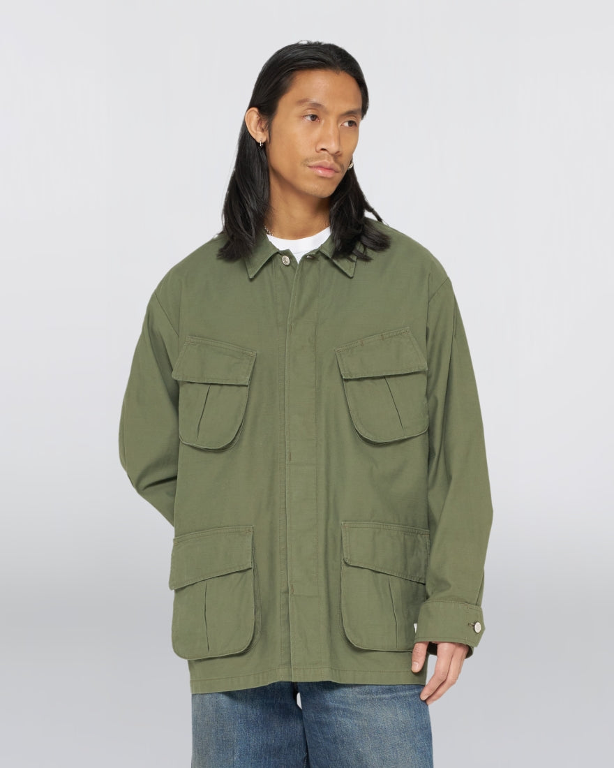 Edwin Jungle Shirt - Olive