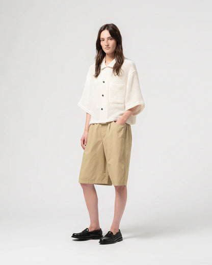 Girls of Dust Sumatra Shirt Trellis Cotton - Ecru