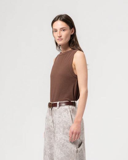 Girls of Dust Johnny Top Cotton Hemp - Aztek Brown