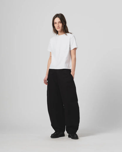 Girls of Dust Cropped Pocket T-Shirt - White